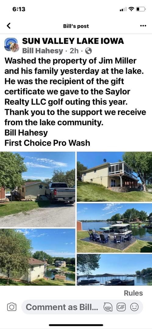 At First Choice Pro Wash, we value the strong relationships we’ve built within the communities